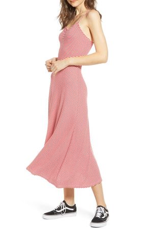 BP. Ruched Rib Midi Dress (Regular & Plus Size) | Nordstrom