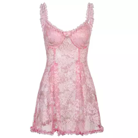 Coquette Lace Dress - Shoptery