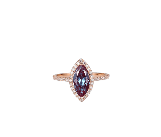Vintage 1CT Marquise Cut Gemstone Rings alexandrite