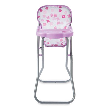 Nurturing Baby Doll, Baby Stella Blissful Blooms High Chair By Manhattan Toy
