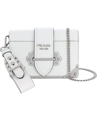 Prada Cahier shoulder bag - White