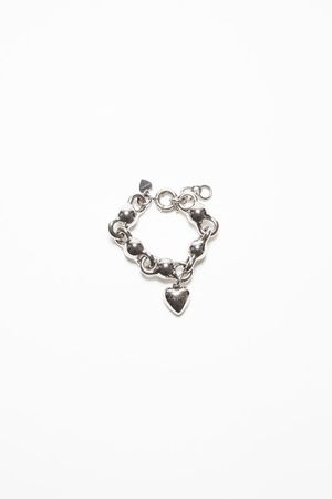 Acne Studios - Charm bracelet - Antique Silver