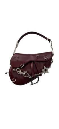 DIOR Saddle Vintage leather handbag