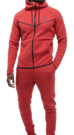 Red Nike outfit