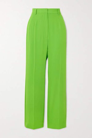 Crepe Pants - Green