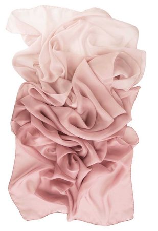 pink chiffon scarf