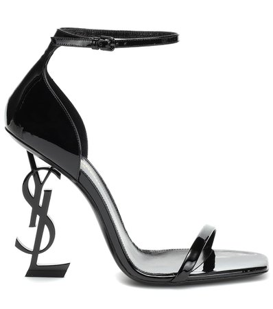 Opyum 110 Patent Leather Sandals - Saint Laurent | mytheresa