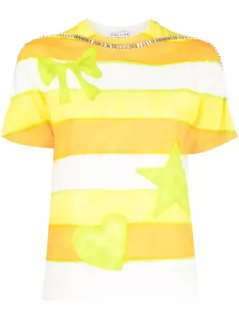 Collina Strada Sporty Spice Stripe T-shirt - Farfetch