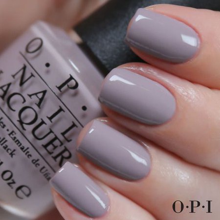 Lilac/Light Grey Nails