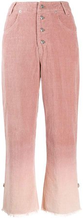 House of Sunny gradient-effect trousers