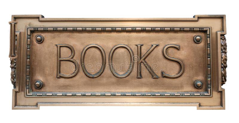 Vintage Sign for a Book Store Stock Image - Image of bookshop, literature: 173274369