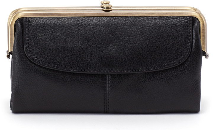 Lauren Double Frame Leather Wallet