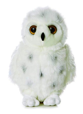 Aurora Snowy Snow Owl Flopsie Plush Stuffed Animal 12", Animals & Figures - Amazon Canada