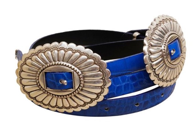 Cowgirl bracelet royal blue