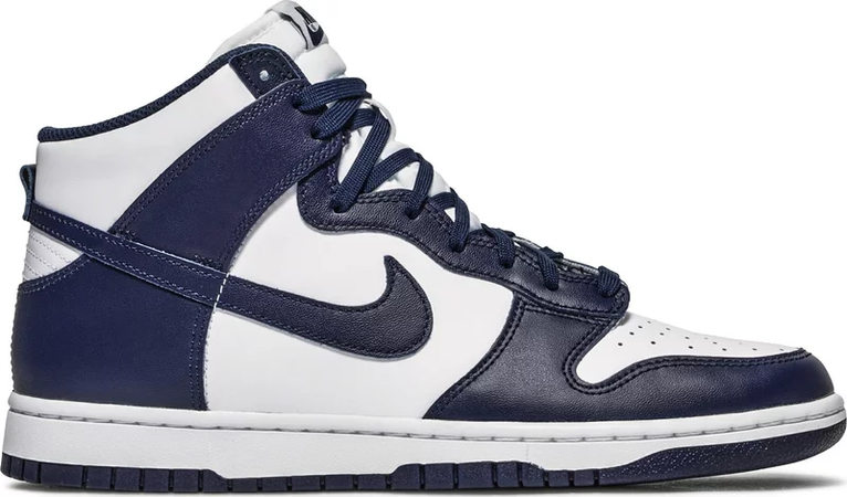 2021 Dunk High 'Midnight Navy' sneakers $128