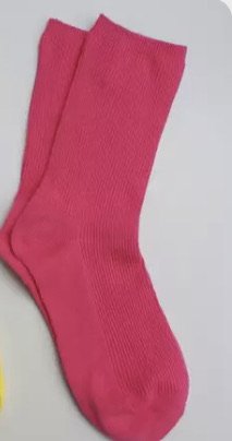 hot pink socks
