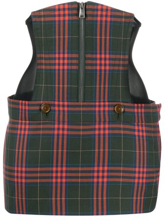 Vivienne Westwood check-pattern high-waisted Skirt - Farfetch