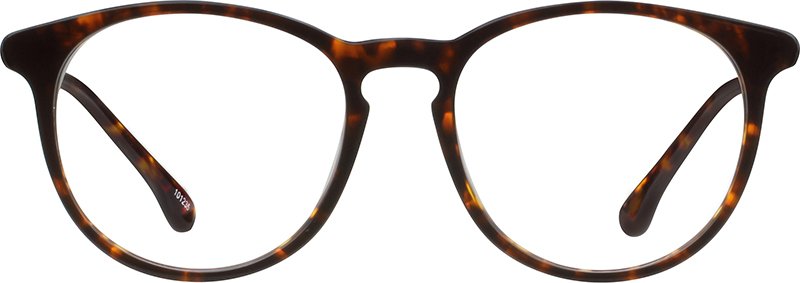 Tortoiseshell Round Glasses #101235