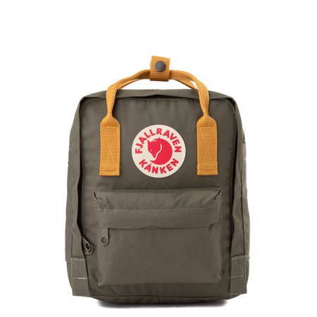 Fjallraven Kanken Mini Backpack - Olive / Ochre | Journeys