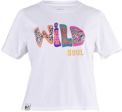 blonde gone rogue - Wild Soul Vegan T-Shirt In White