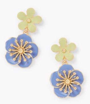 Floral earrings Talbots