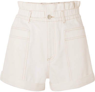 Net Sustain Organic Denim Shorts - White