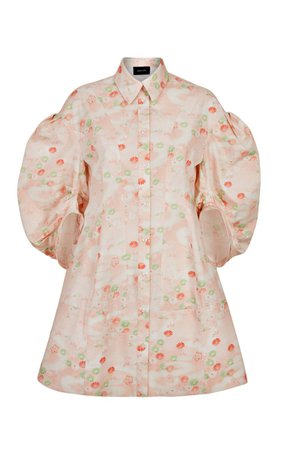Floral Cotton Midi Dress By Simone Rocha | Moda Operandi