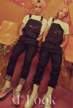 SHINee’s Key, Irene become funky twins