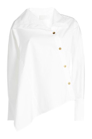 Asymmetric Cotton Shirt Gr. UK 14