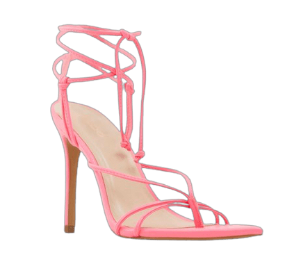 Aldo Lona Strappy heeled sandal - Stiletto heel Bright Pink
