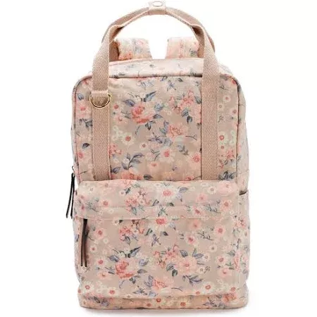 madden NYC Printed Floral Backpack, Pink