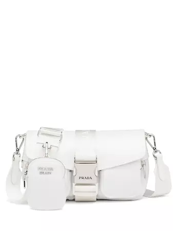 Shop Prada pocket detail shoulder bag with Express Delivery - FARFETCH