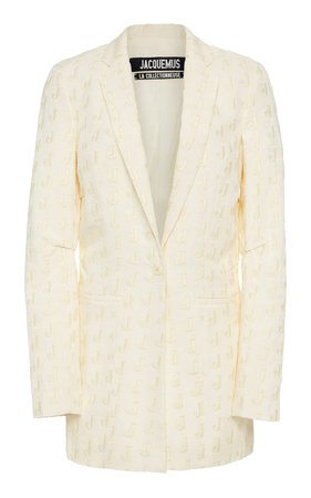 La Veste Bergamo Cotton-Twill Jacket by Jacquemus | Moda Operandi