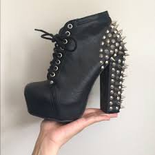 spiked heeled boots - Google Search