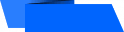 Blue rectangle banner