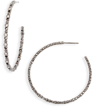 Pave Beaded Brioni Earrings