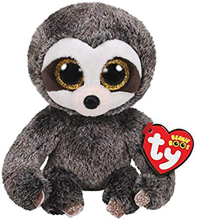 Ty Beanie Boos Dangler - Grey Sloth reg: Toys & Games