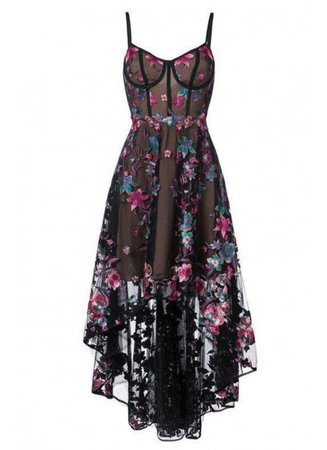 Lace Black Prom Dress