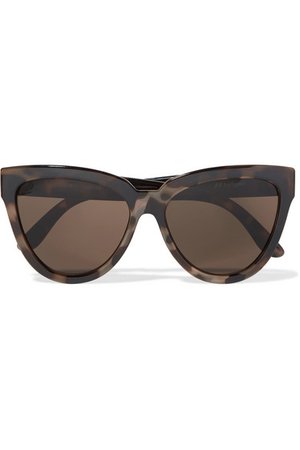 Le Specs | Liar Lair cat-eye tortoiseshell acetate sunglasses | NET-A-PORTER.COM