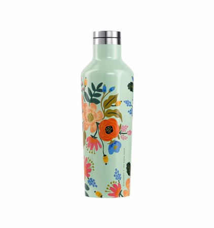 RIFLE PAPER Co. Lively Floral 16 oz. Canteen by Corkcicle | Imported