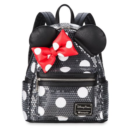 Minnie Mouse Sequined Mini Backpack by Loungefly | shopDisney