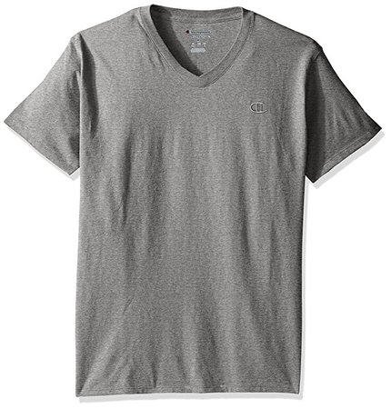 Champion Men's Classic Jersey V-Neck T-Shirt at Amazon Men’s Clothing store: