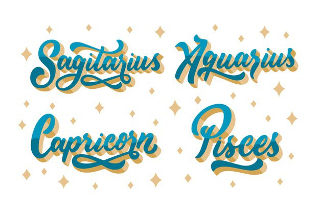 Free Vector | Hand drawn zodiac sign collection