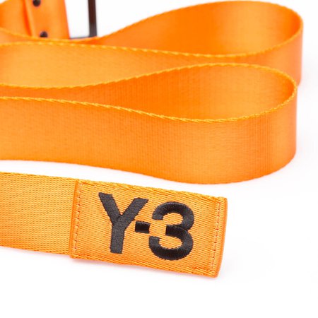 Orange belt from the F/W2017-18 Y-3 by Yohji Yamamoto collection in orange