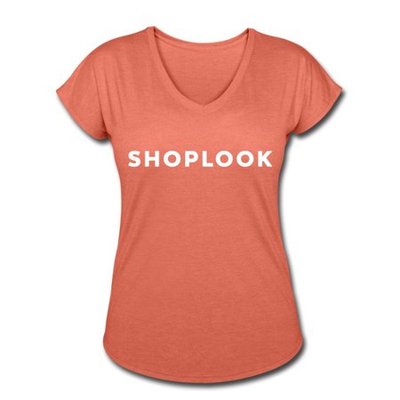 ShopLook | Front-to-Back ShopLook - Womens Tri-Blend V-Neck T-Shirt