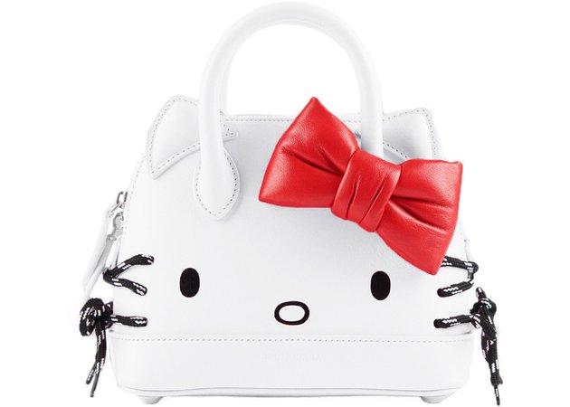Balenciaga x Hello Kitty Top Handle XXS White