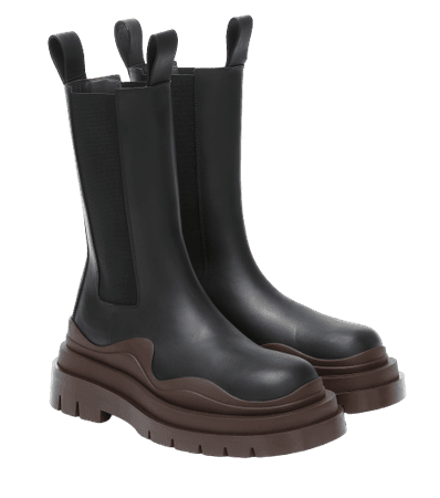 BOTTEGA VENETA BV Tire leather boots