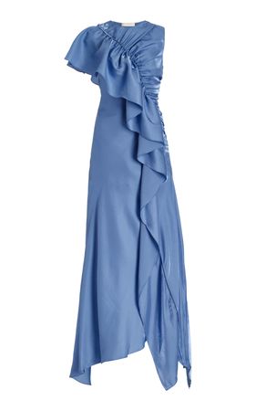 Lali Ruffled Maxi Dress By Ulla Johnson | Moda Operandi