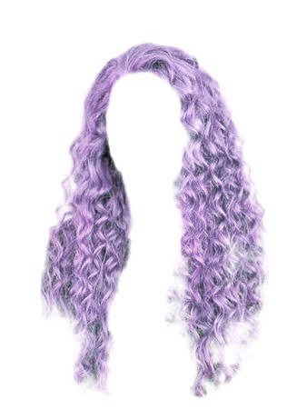 Curly Lavender Hair (Dei5 edit of ginger red)