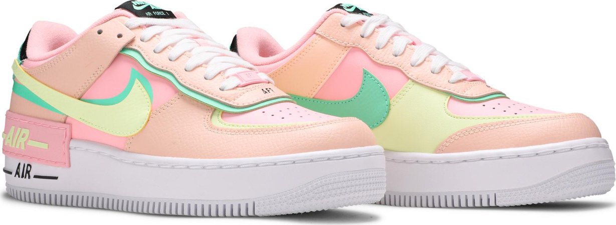 Women's Air Force 1 Shadow Arctic Punch Barely Volt